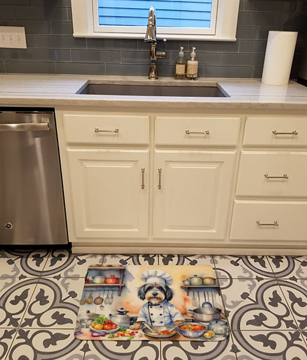 Tibetan Terrier The Chef Memory Foam Kitchen Mat LuxuryLifeWay Online Store