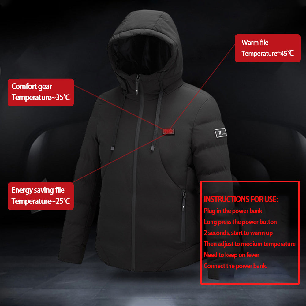 Double control heating coat