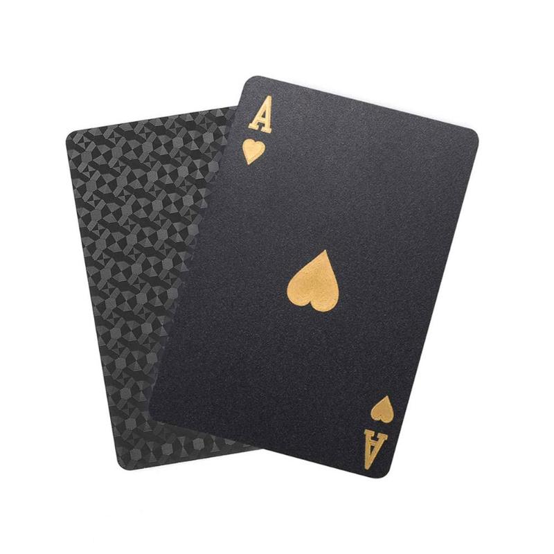 Playing Cards Gold Foil Playing Cards Waterproof CJD