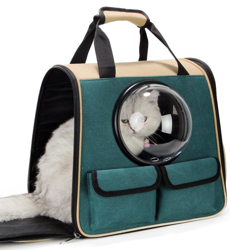 Pet Bag Backpack Space Bag for Dogs and Cats Travel Bag Pet Cages Pets Fashion