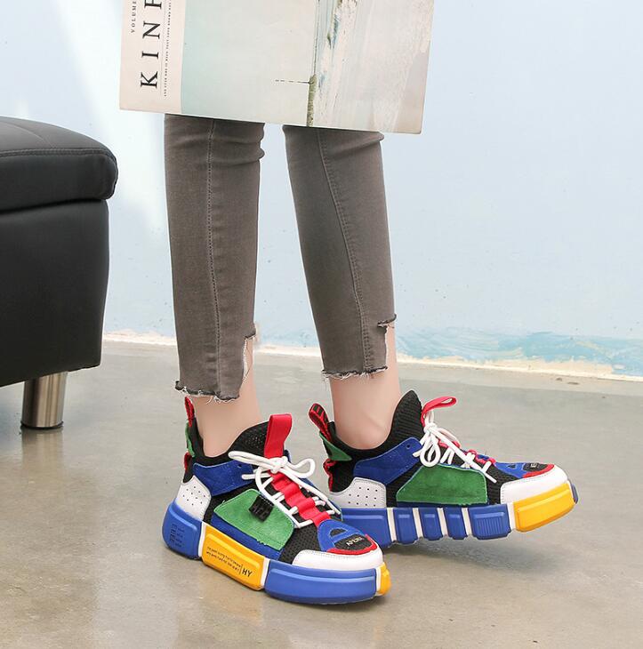 Trendy Ins Dad Shoes - Versatile Harajuku Style LadyShow.Store