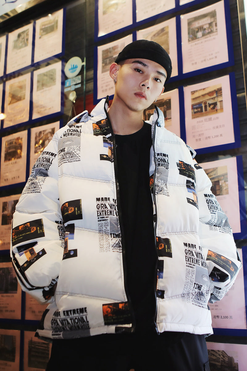 Street hip-hop oversize cotton suits