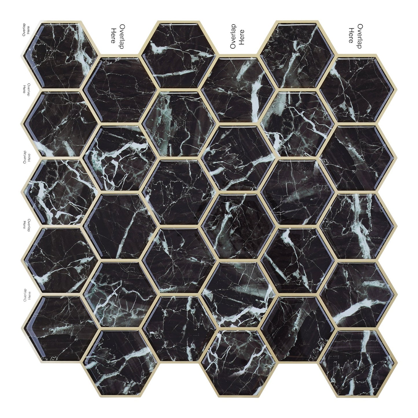 3D Self-adhesive Crystal Epoxy Wall Stickers For Kitchen Decor PearlNestDecor.com