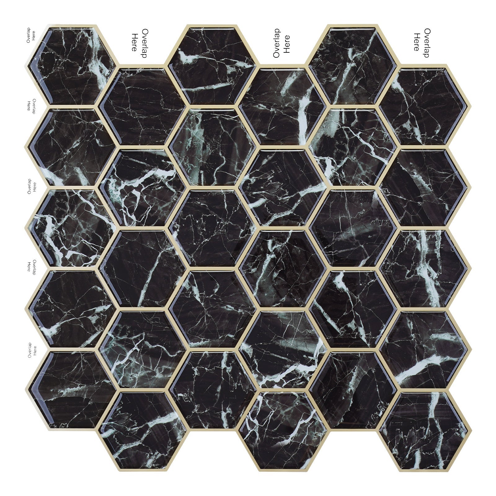 3D Self-adhesive Crystal Epoxy Wall Stickers For Kitchen Decor PearlNestDecor.com