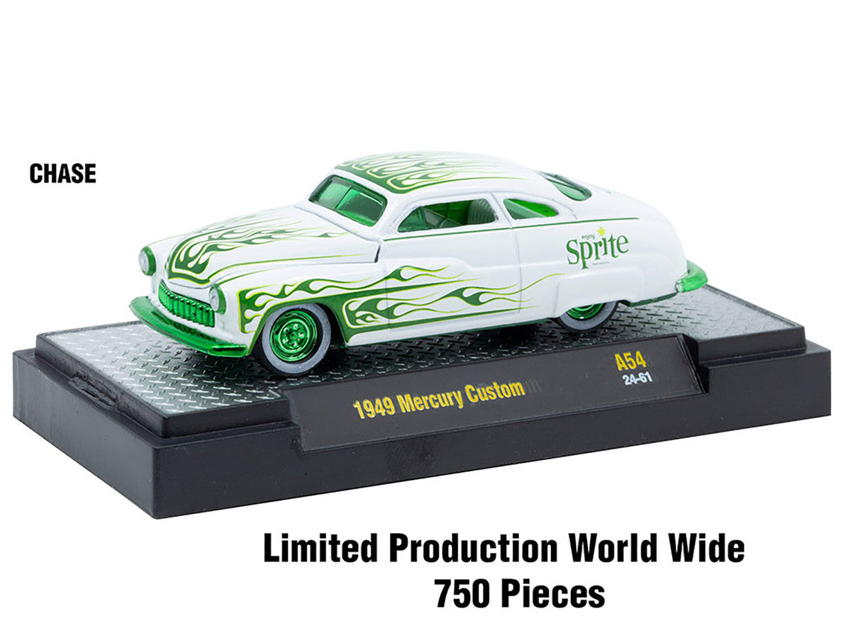 "Sodas" Set of 3 pieces Release 54 Limited Edition to 10000 pieces Worldwide 1/64 Diecast Model Cars by M2 Machines LuxuryLifeWay Online Store