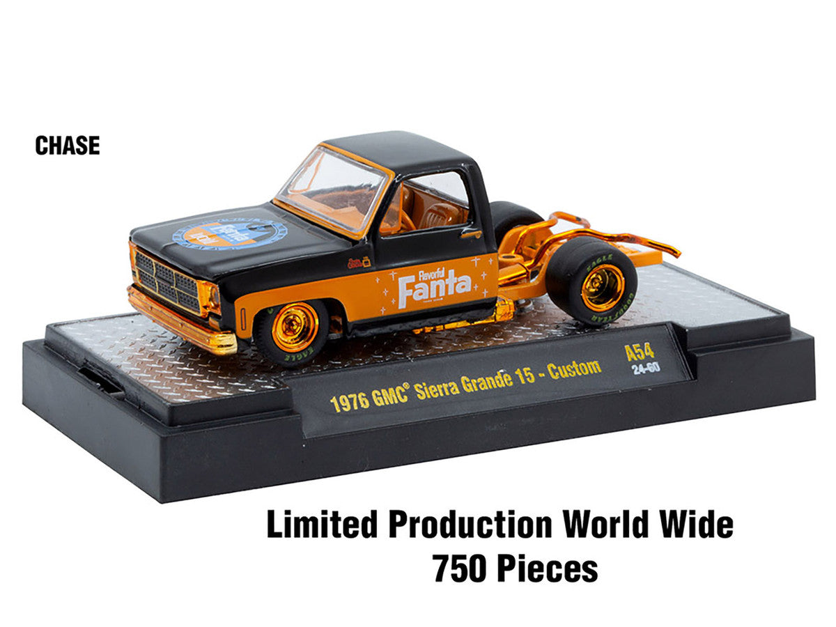"Sodas" Set of 3 pieces Release 54 Limited Edition to 10000 pieces Worldwide 1/64 Diecast Model Cars by M2 Machines LuxuryLifeWay Online Store