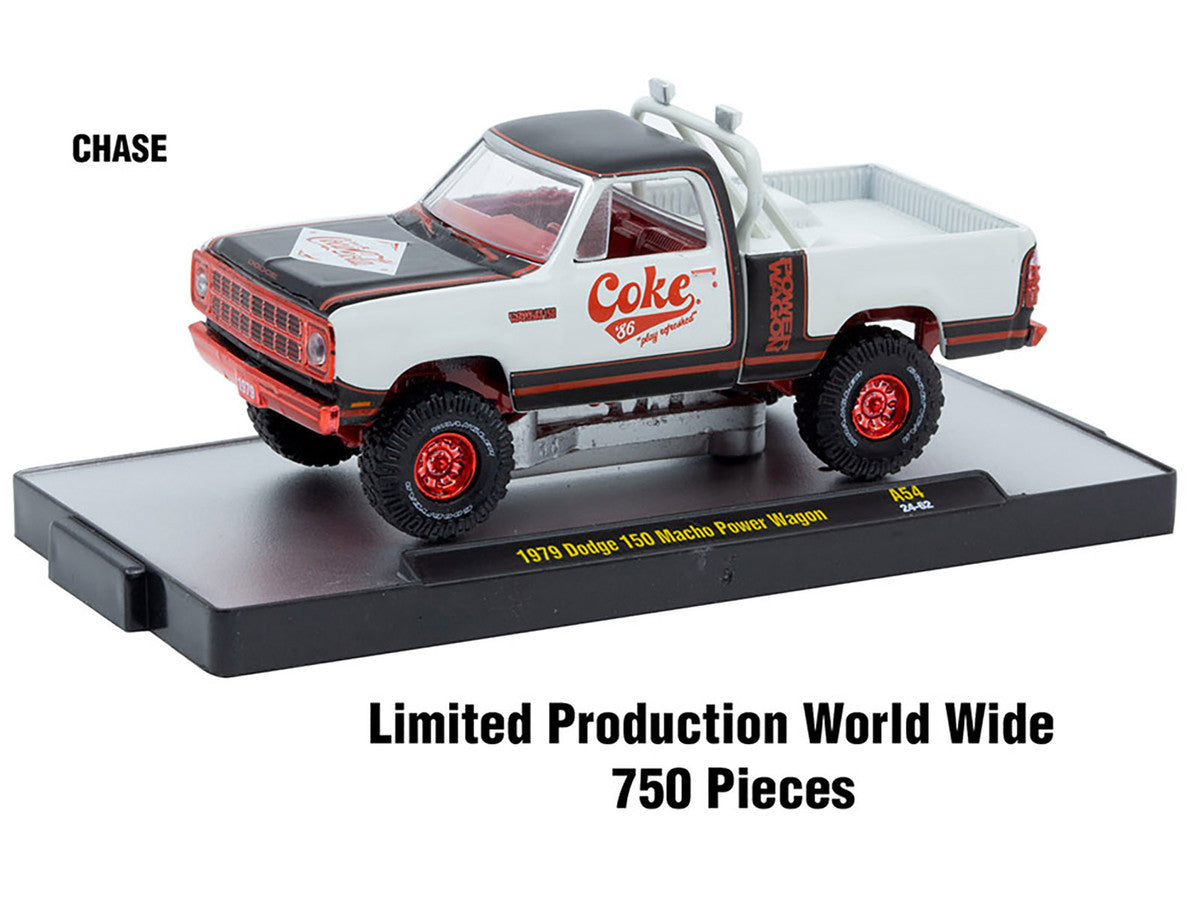 "Sodas" Set of 3 pieces Release 54 Limited Edition to 10000 pieces Worldwide 1/64 Diecast Model Cars by M2 Machines LuxuryLifeWay Online Store