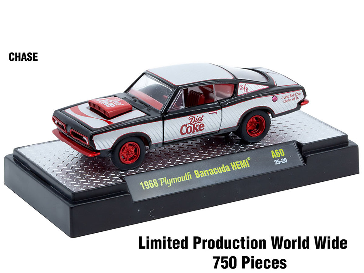 "Sodas" Set of 3 pieces Release 60 Limited Edition to 10000 pieces Worldwide 1/64 Diecast Model Cars by M2 Machines LuxuryLifeWay Online Store