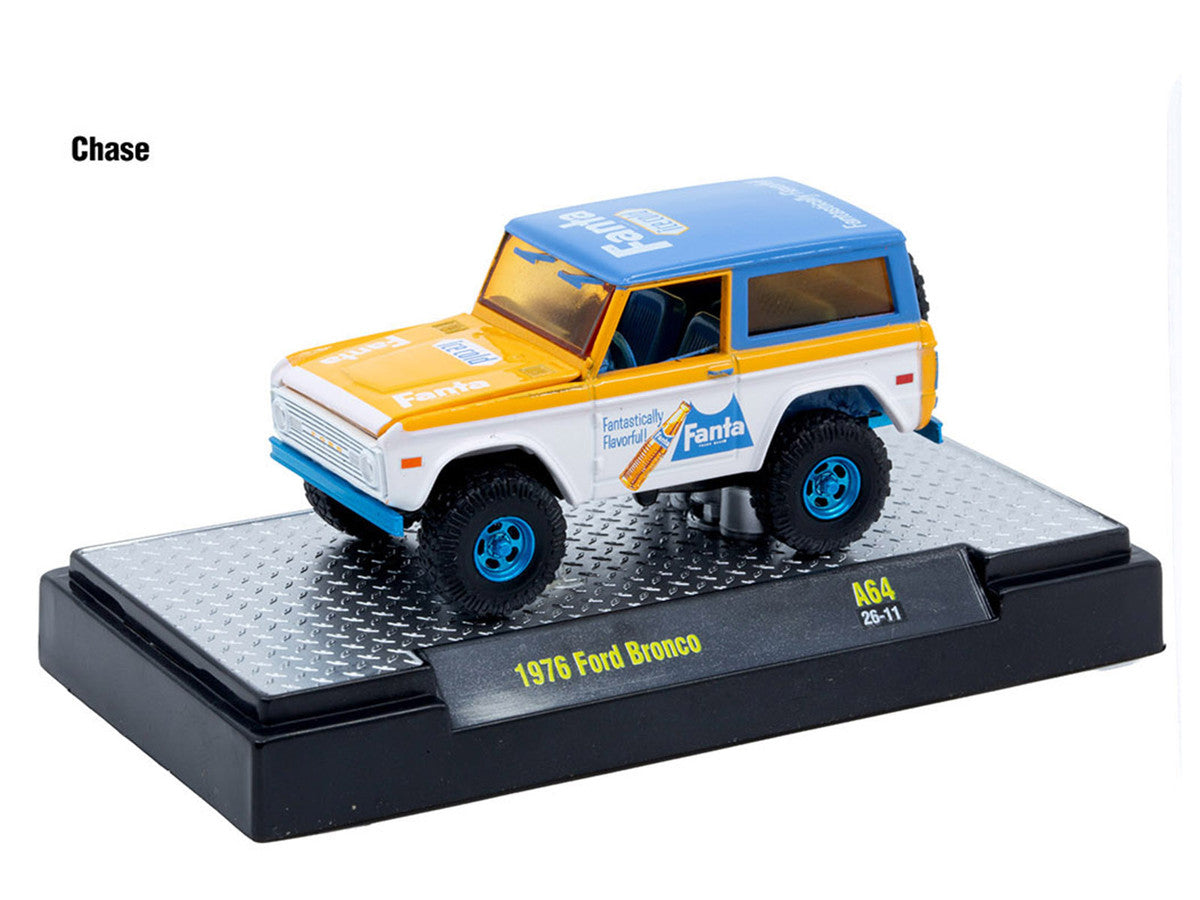 "Sodas" Set of 3 pieces Release 64 Limited Edition to 5400 pieces Worldwide 1/64 Diecast Model Cars by M2 Machines LuxuryLifeWay Online Store