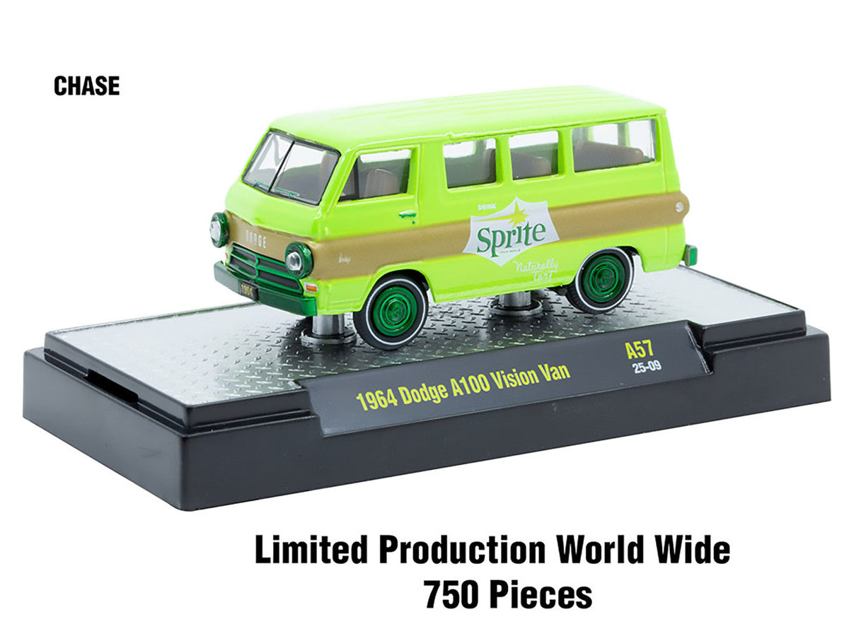 "Sodas" Set of 3 pieces Release 57 Limited Edition to 10000 pieces Worldwide 1/64 Diecast Model Cars by M2 Machines LuxuryLifeWay Online Store