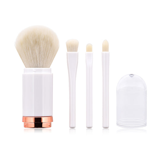 Retractable double head makeup brush CJD2