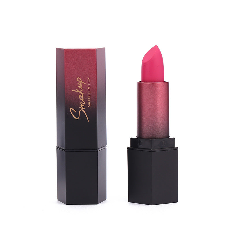 10 Colors Discoloration Resistant Matte No Stain On Cup Makeup Lipstick LadyShow.Store