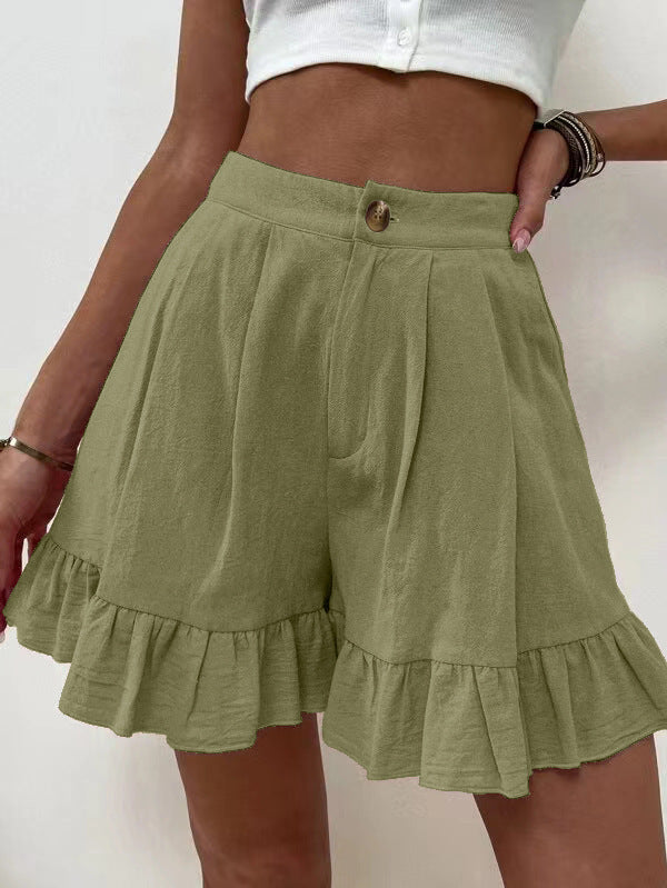 Loose-fitting Shorts High-waisted Shorts For Women NorixaFashion.com