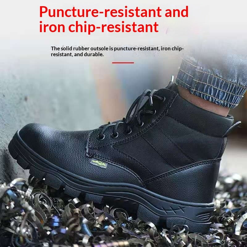 High Top Labor Protection Safety Shoes For Men Best YouTube Store