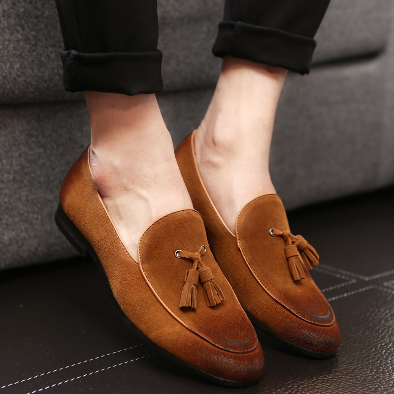 Men's Leather Pea Shoes Best YouTube Store