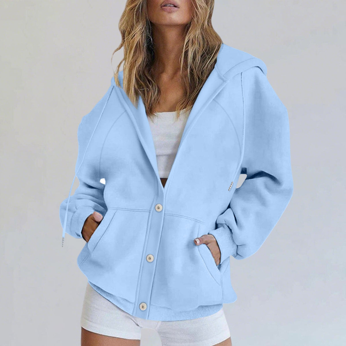 European And American  Fashion Autumn And Winter Jackets Women's Casual Cardigan Sweatshirt Jackets NorixaFashion.com