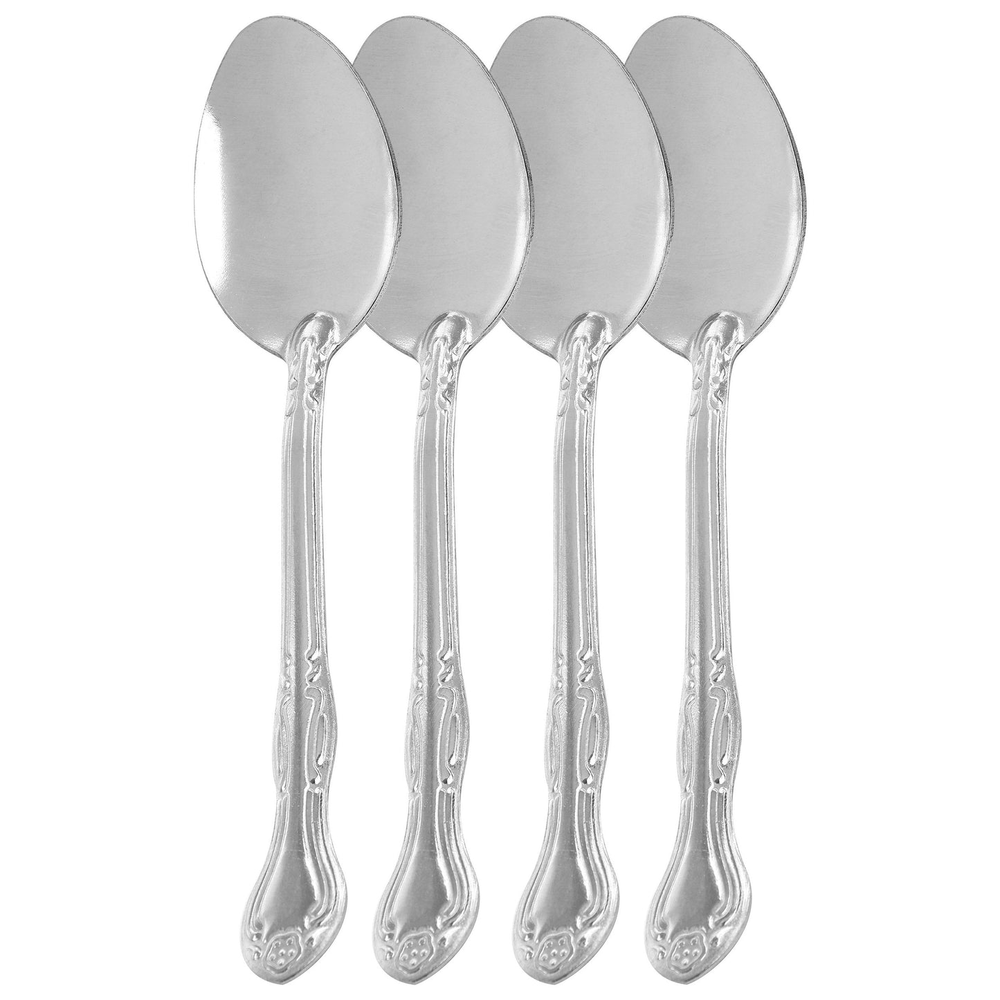 Gibson Home Abbie 4 Piece Stainless Steel Dinner Spoon Set LuxuryLifeWay Online Store