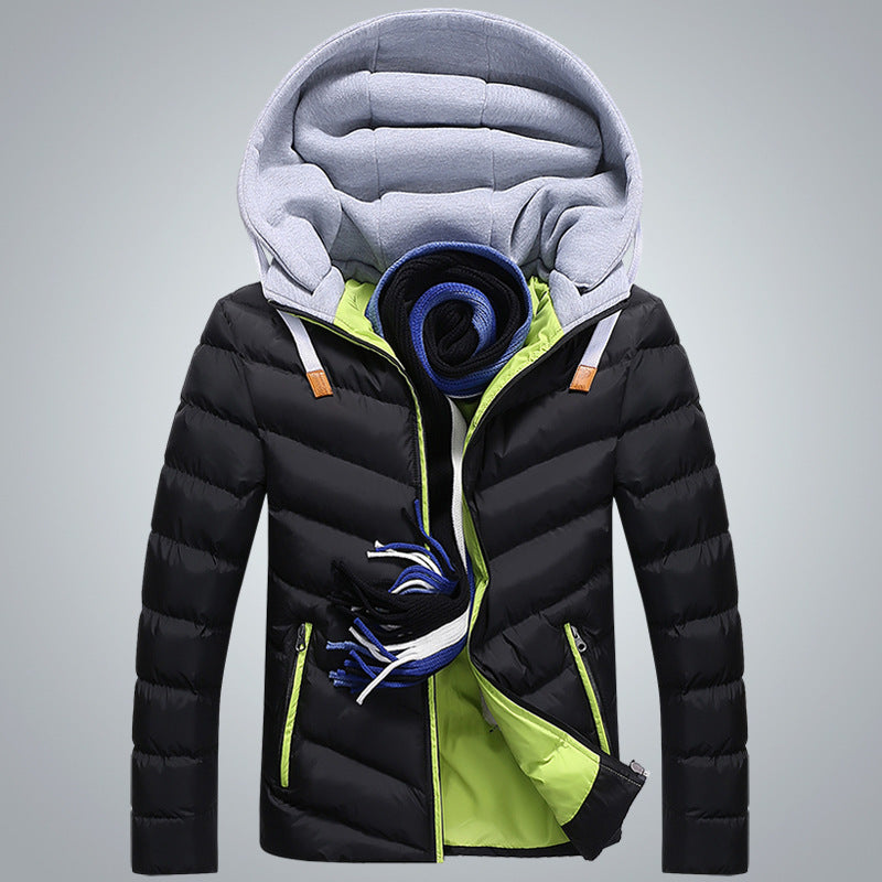 Thick Hooded Down Jacket CJD