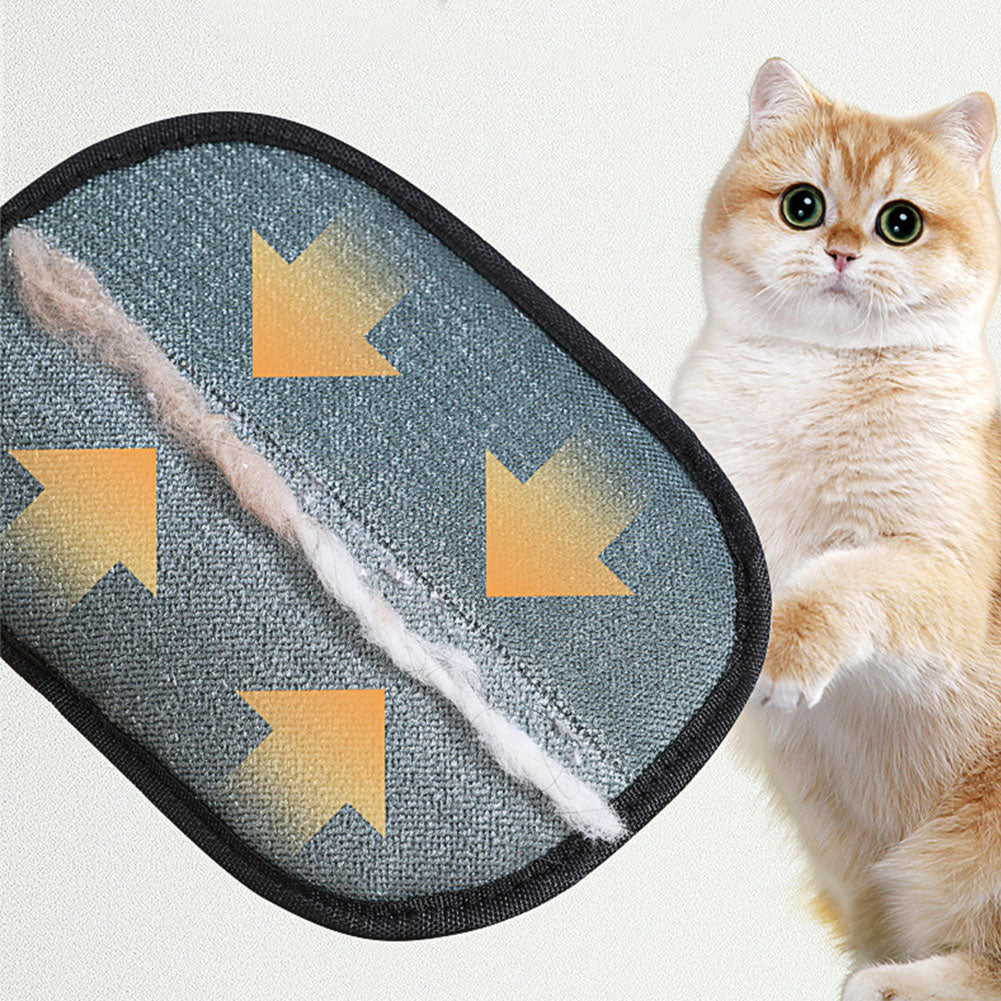 Pet Hair Remover Mitt Pet Hair Remover Gloves Deshedding Brush Glove For Dog Cat Rabbit With Long Short Curly Hair Pets Fashion