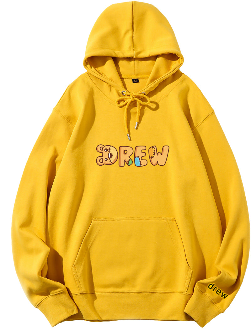 Men's Hip Hop Pink Hoodie Streetwear Clothing Sweatshirt Best YouTube Store