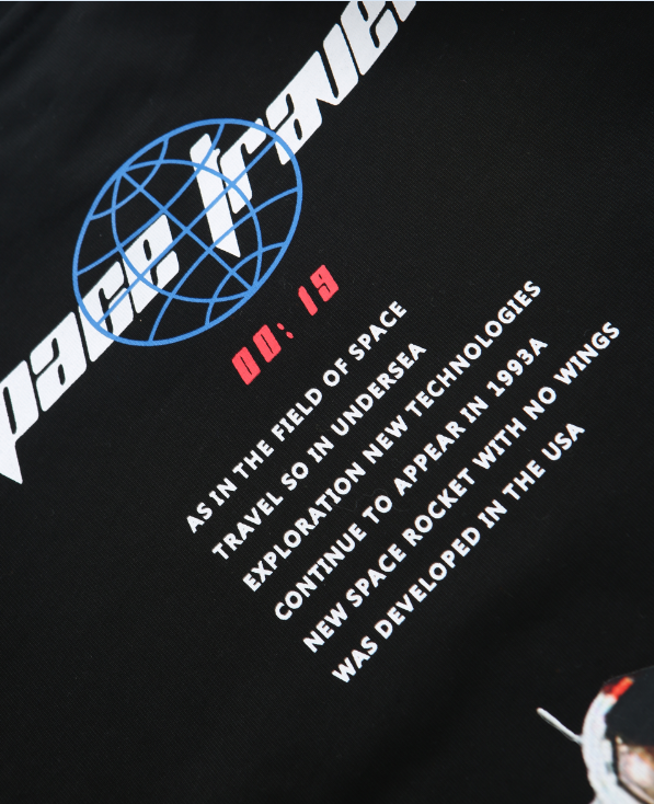 Trendy Summer Loose Fit Astronaut Print T-Shirt Pi-Mart