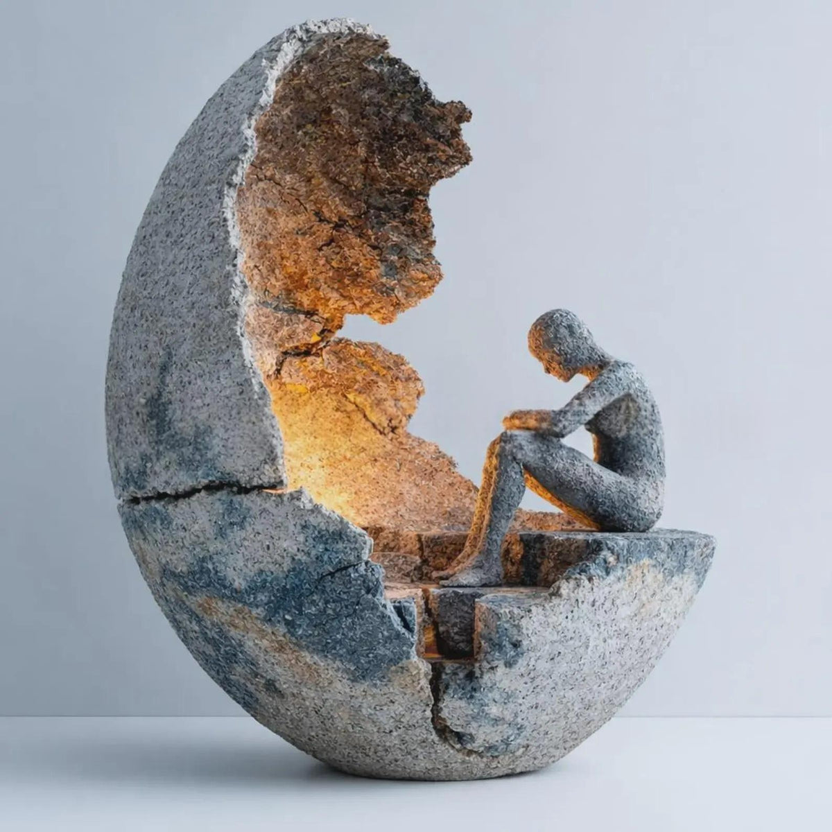 Void Goddess Sculpture Home Decoration PearlNestDecor.com