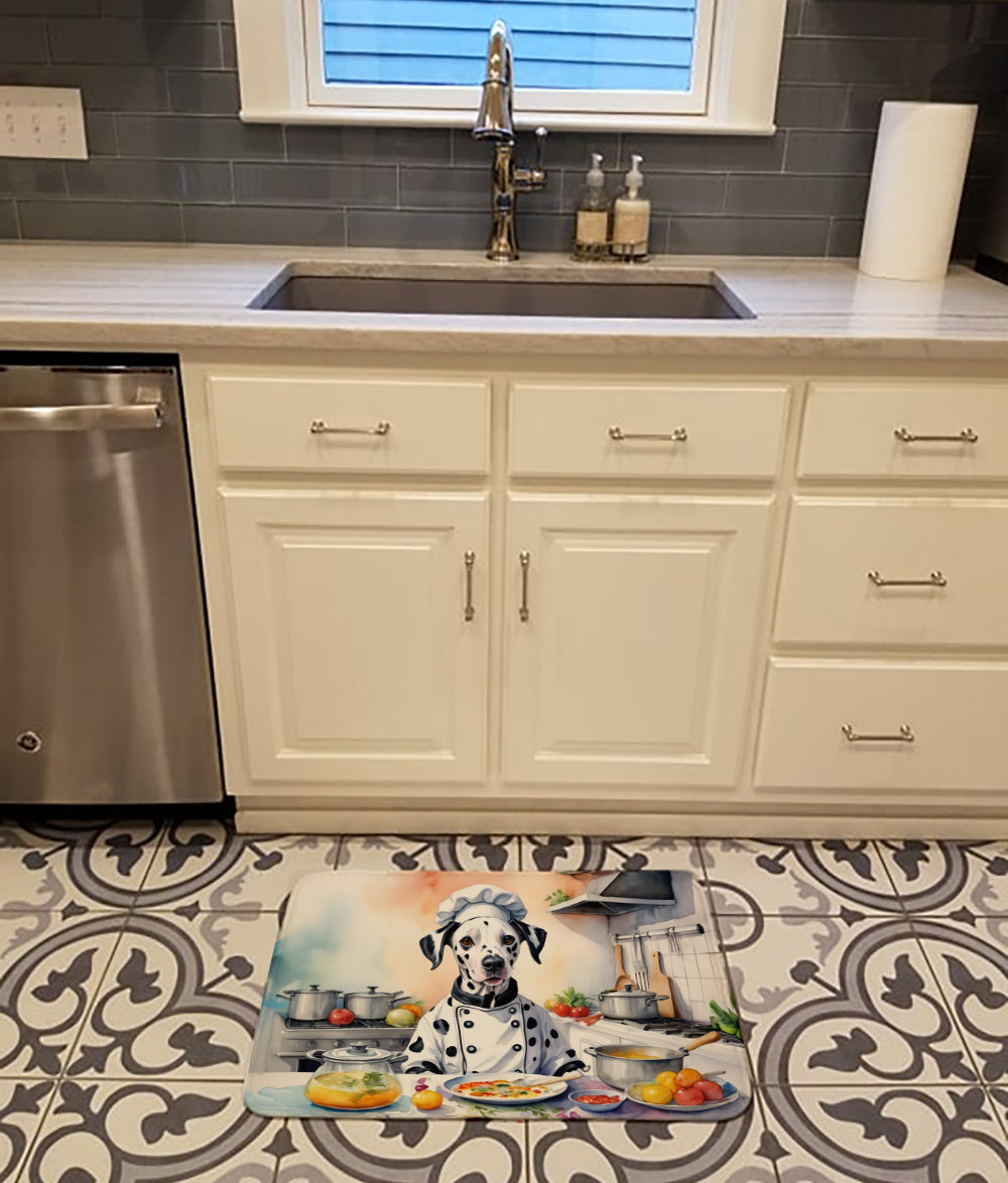 Dalmatian The Chef Memory Foam Kitchen Mat LuxuryLifeWay Online Store