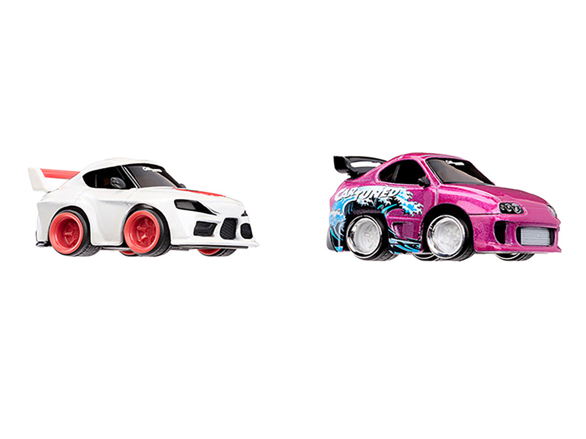 "Sick Supras" Series 6 Toyota Double Pack Set of 2 Cars Diecast Model Cars by CarTuned LuxuryLifeWay Online Store