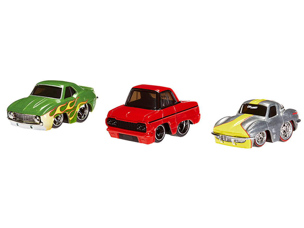 "Lowriders" Series 3 Chevrolet Triple Pack Set of 3 Cars Diecast Model Cars by CarTuned LuxuryLifeWay Online Store