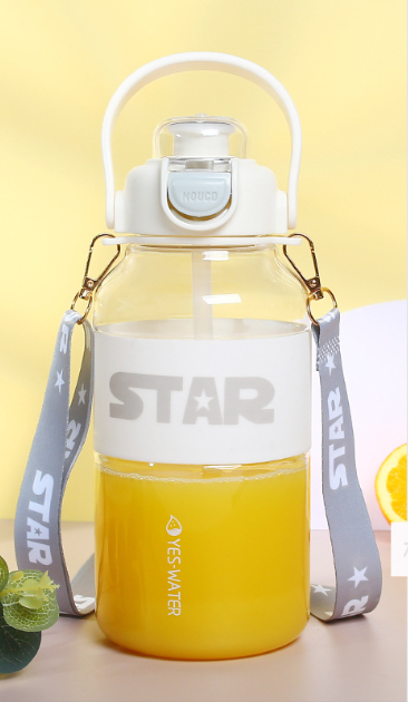 Large Capacity 1200ml Portable Outdoor Water Bottle LadyShow.Store