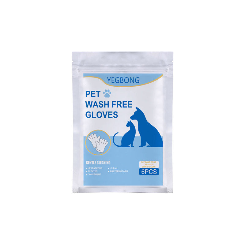 No-bath And Cat-free Non-woven Gloves Pets Fashion