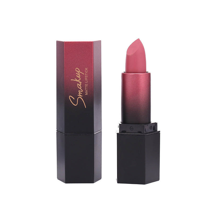 10 Colors Discoloration Resistant Matte No Stain On Cup Makeup Lipstick LadyShow.Store