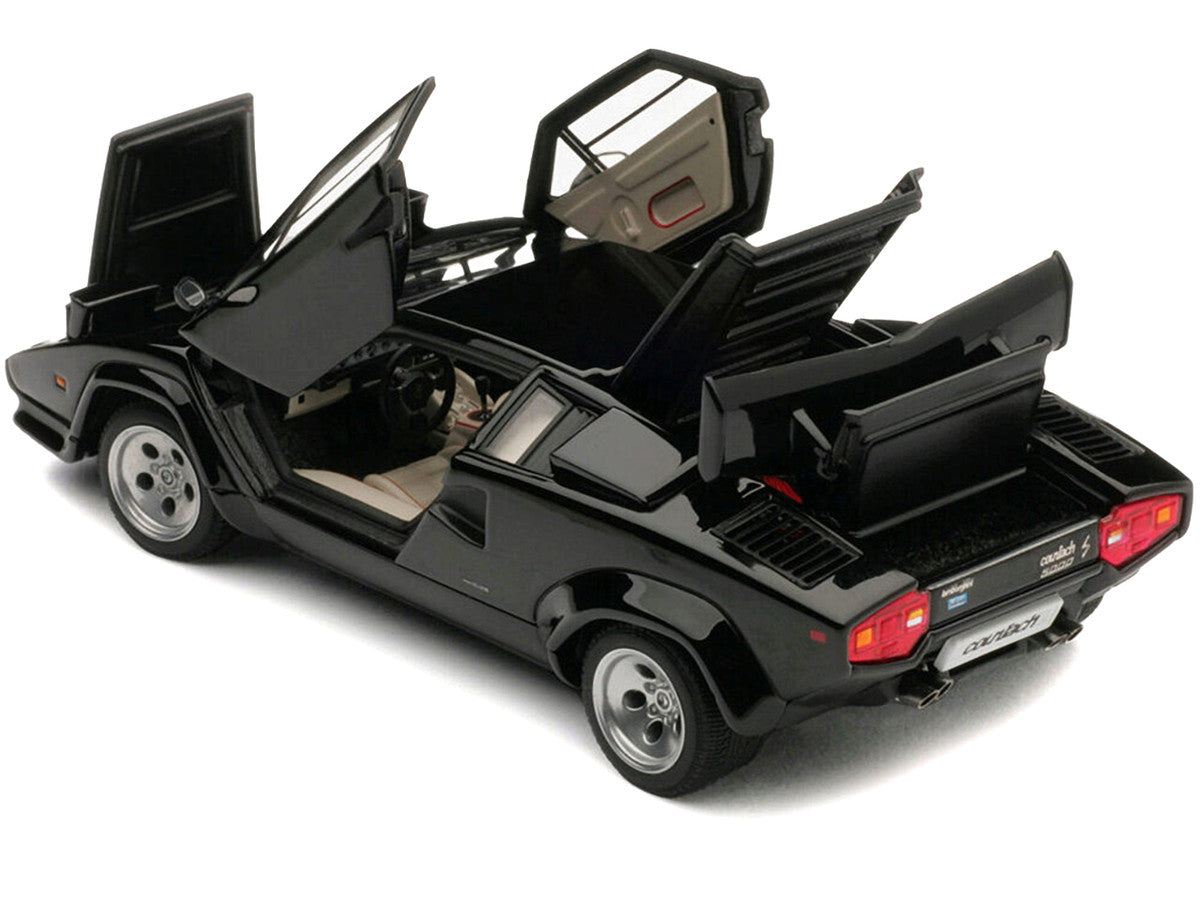 Lamborghini Countach 5000S Black 1/43 Diecast Model Car by Autoart LuxuryLifeWay Online Store