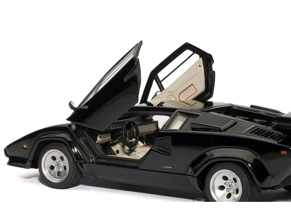 Lamborghini Countach 5000S Black 1/43 Diecast Model Car by Autoart LuxuryLifeWay Online Store