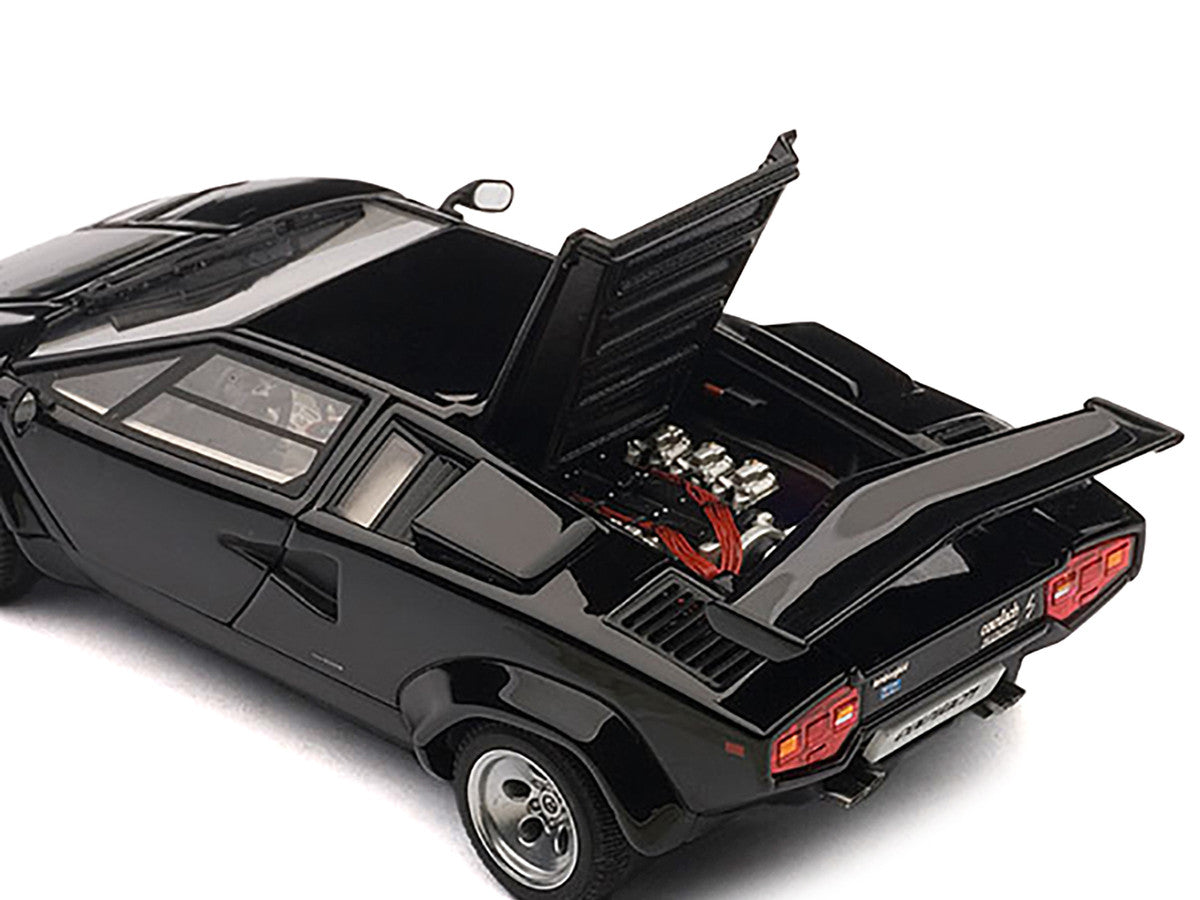 Lamborghini Countach 5000S Black 1/43 Diecast Model Car by Autoart LuxuryLifeWay Online Store