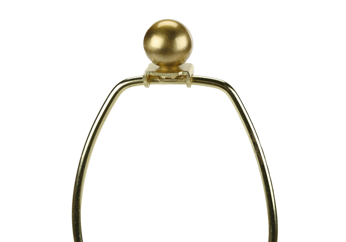 28" Black and Gold Metal Cylinder Table Lamp With Beige Drum Shade LuxuryLifeWay Online Store