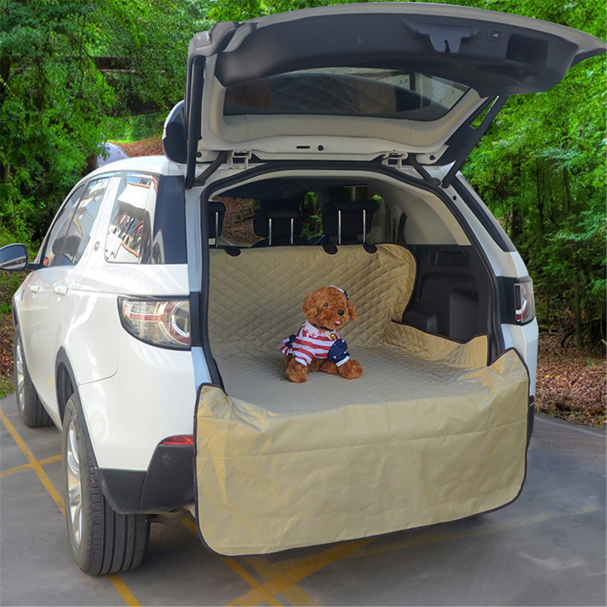 Pet car mats, trunk pet car mats, car waterproof pet cushions Pets Fashion