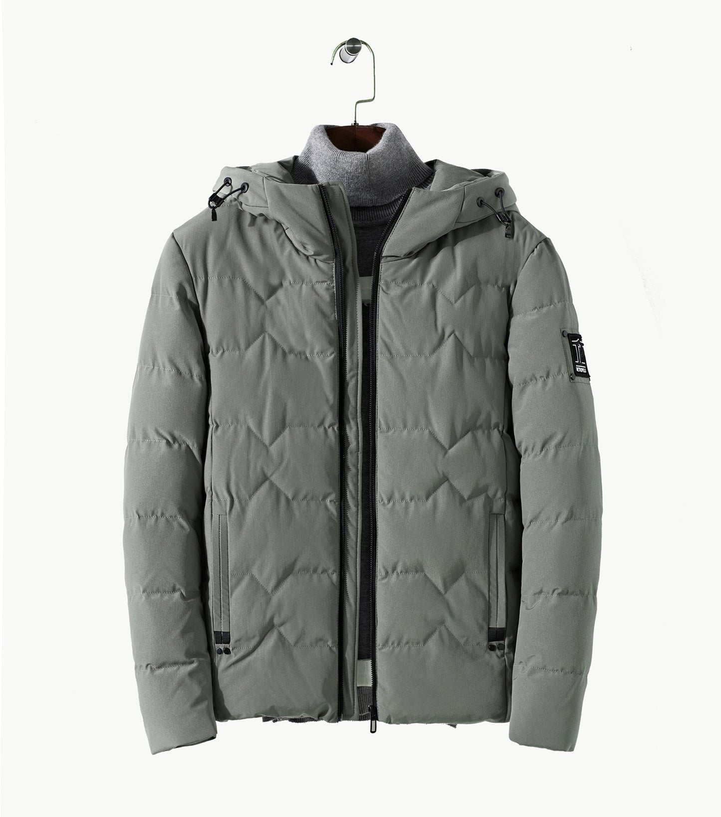 Men's casual cotton padded jacket