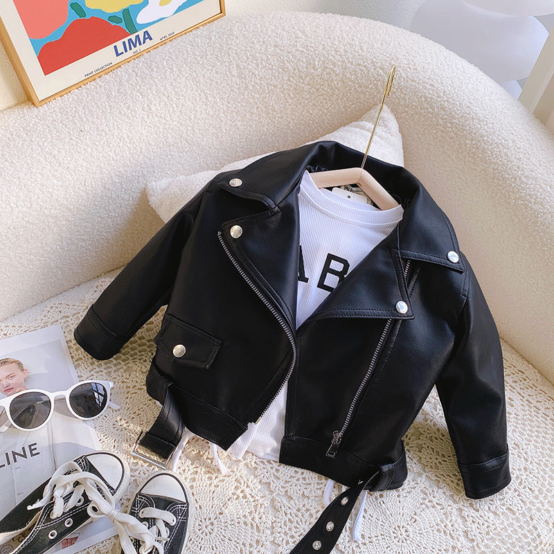 Spring And Fall Motorcycle Jackets For Boys And Girls NorixaFashion.com