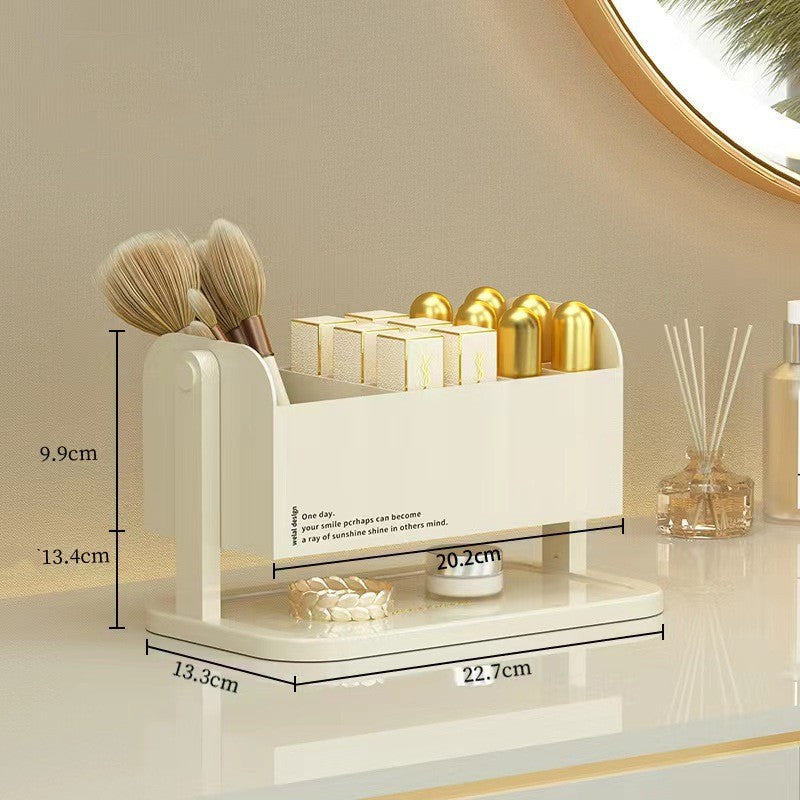 PET Rotatable Lipstick Makeup Brush Storage Box CJD2
