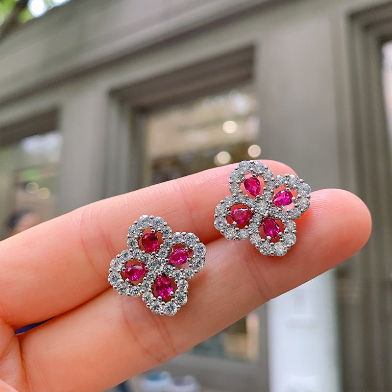 Ruby Square Bracelet for Women - Perfect Mother's Day Gift LadyShow.Store