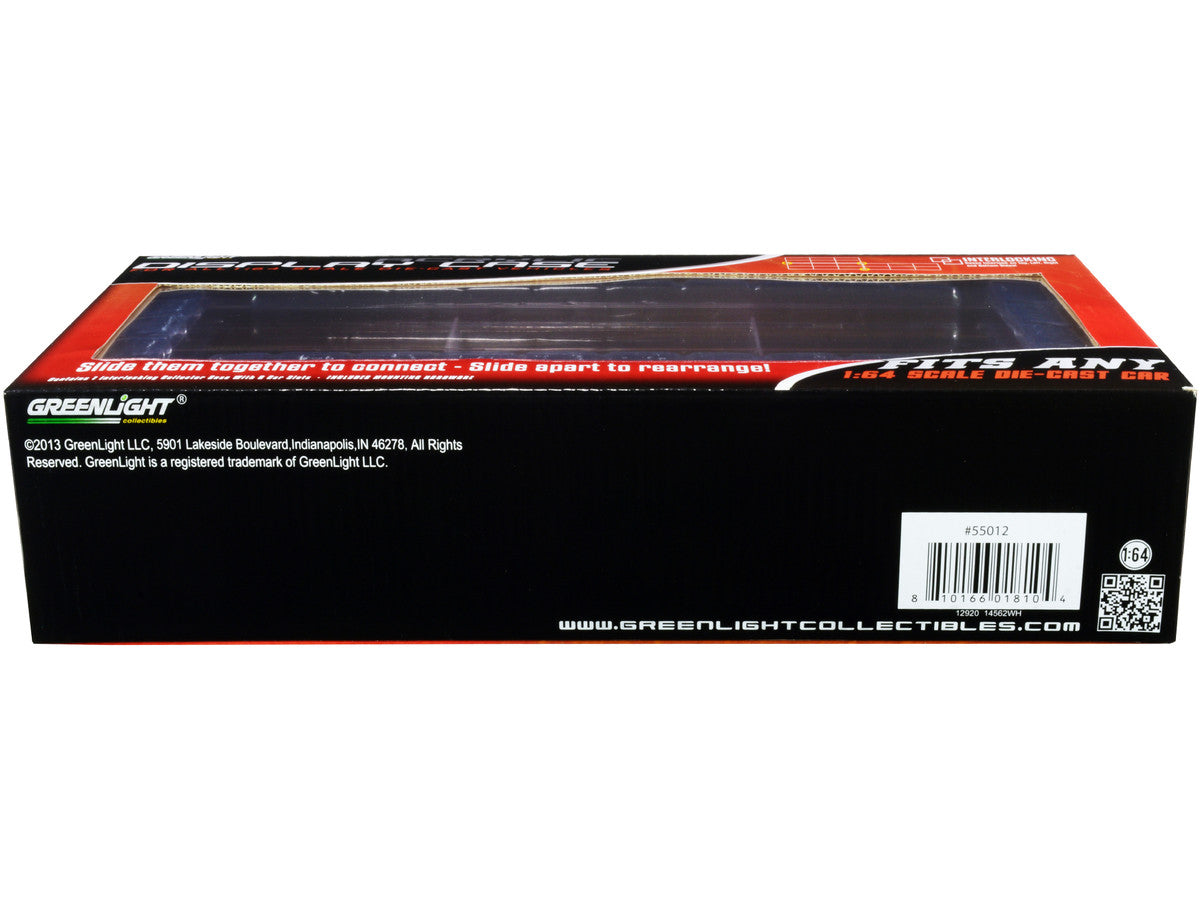 Acrylic Display Case 6-Car Connecting for 1/64 Scale Models by Greenlight LuxuryLifeWay Online Store