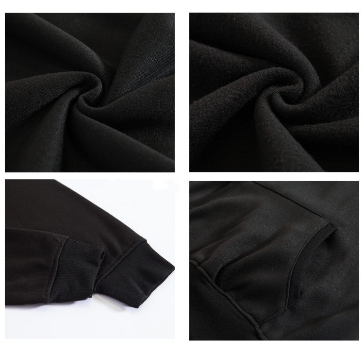 Men's Casual Fashion Print Hooded Sweatshirt