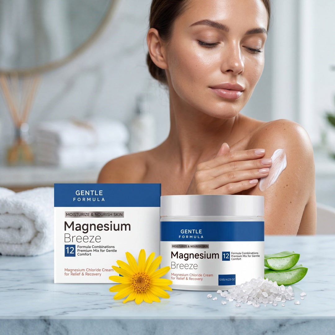 Magnesium Chloride Soothing Cream 120g Box Tri Light Beauty