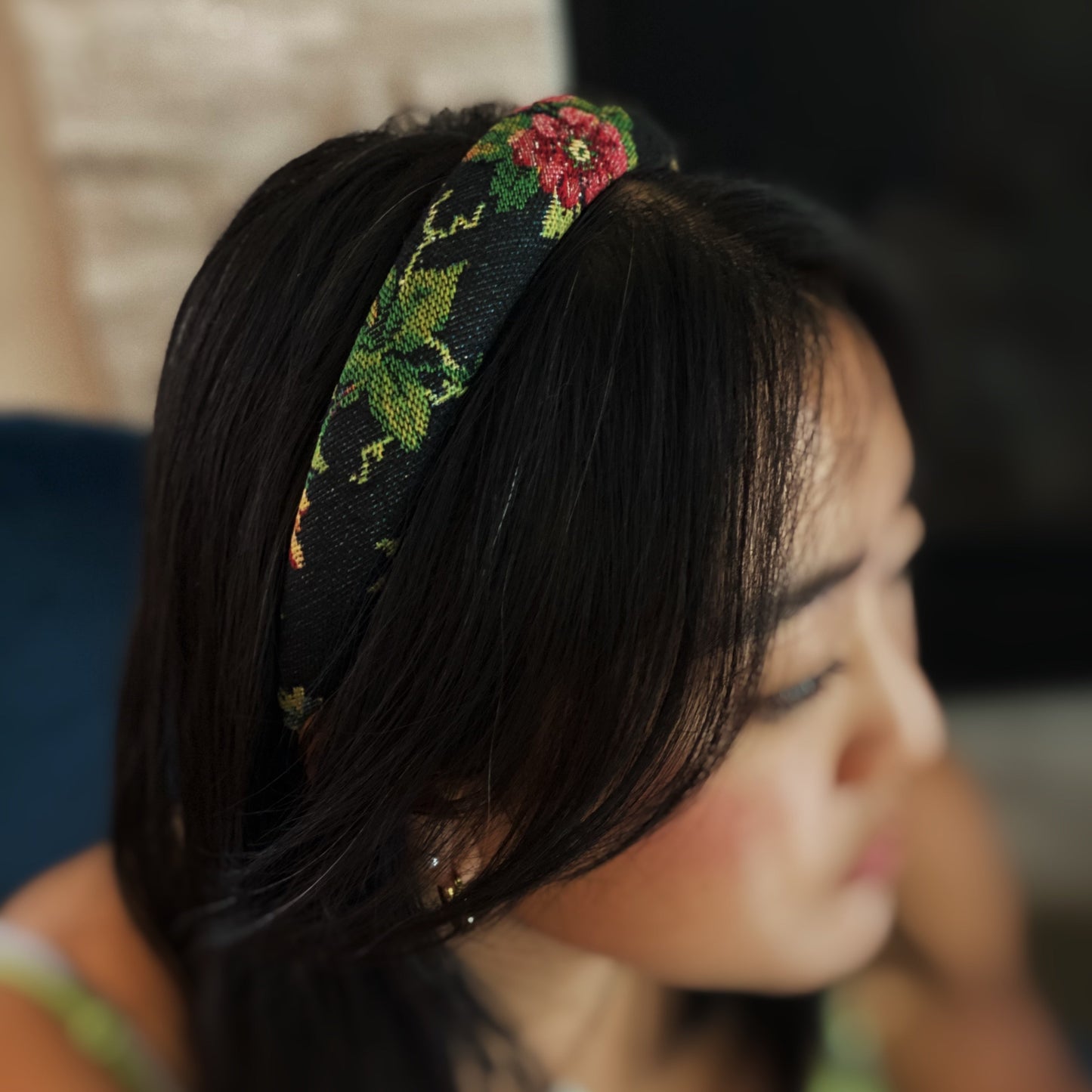 Vintage Garden Floral Headband LadyShow.Store
