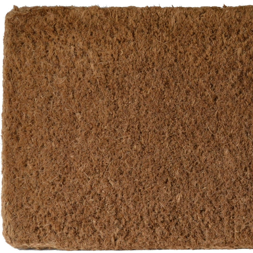 18" X 30" Brown Coir Outdoor Door Mat LuxuryLifeWay Online Store
