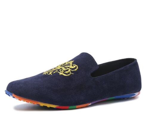 Embroidered Men's Shoes Best YouTube Store