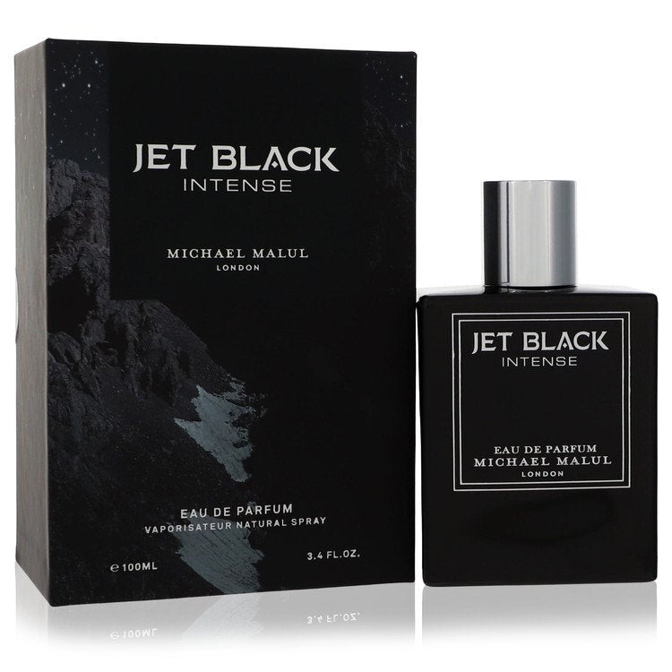 Jet Black Intense by Michael Malul Eau De Parfum Spray 3.4 oz (Men) LuxuryLifeWay Online Store