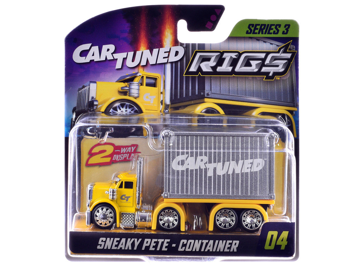 "Rigs" Container Case Series 3 Set of 4 Pieces Diecast Model Cars by CarTuned LuxuryLifeWay Online Store