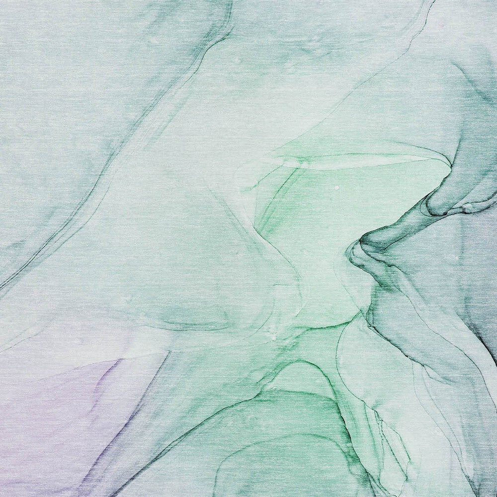 3' X 5' Blue and Gray Abstract Washable Non Skid Indoor Outdoor Area Rug LuxuryLifeWay Online Store